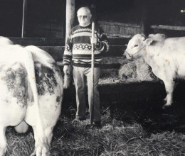 Theo Hoogstijns, de laatste boer van Ganshoren, overleden op 11 juli 2018. © RDB | HLN