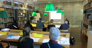 Atelier over preventieve conservering van boeken, op 20 november 2018 in Bibliotheca Wittockiana.